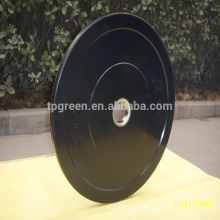 high quality black competition rubber bumper weight plates